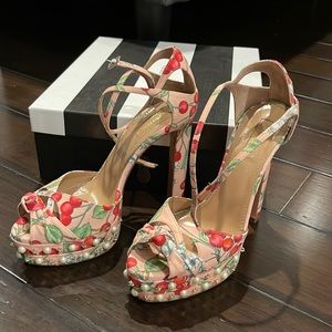 Aquzzura Harlow Platform Sandal